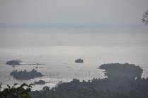 A represa de Brokopondo, ao lado da Reserva Natural de Brownsberg, no Suriname